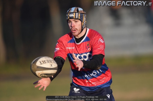 2021-12-05 Milano Classic XV-Rugby Parabiago 150